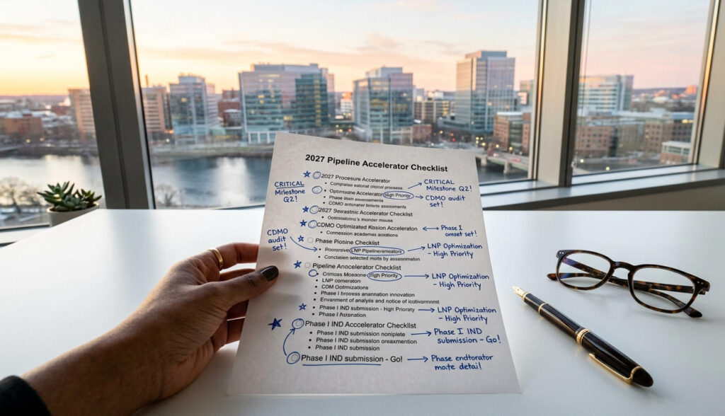 Taking Action on the Biotech Pipeline Checklist