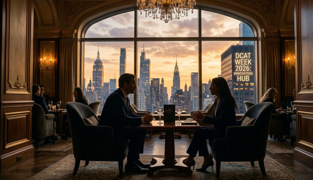 bio convention 2026 executive networking Manhattan skyline sunset