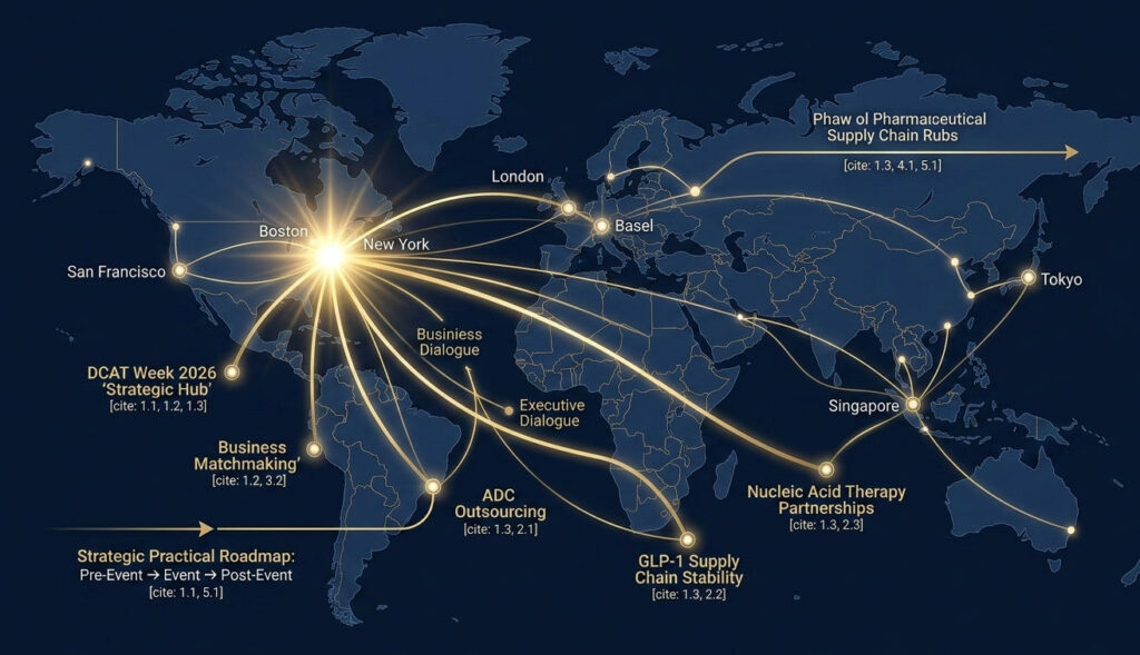 bio convention 2026 global strategic hub New York City supply chain map
