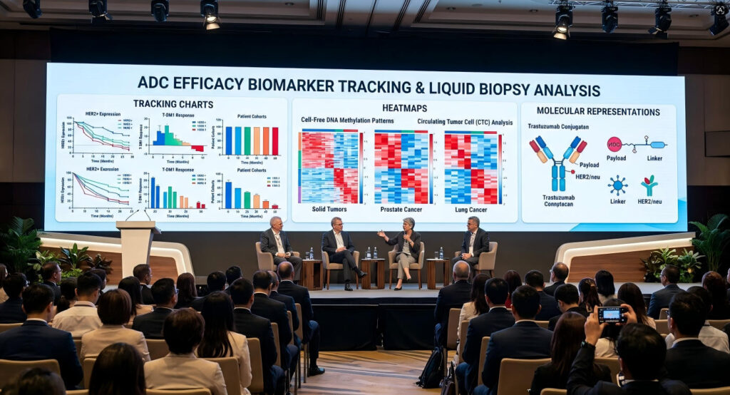 Large-molecule monoclonal antibody and ADC biomarker tracking at the ADLM bio convention