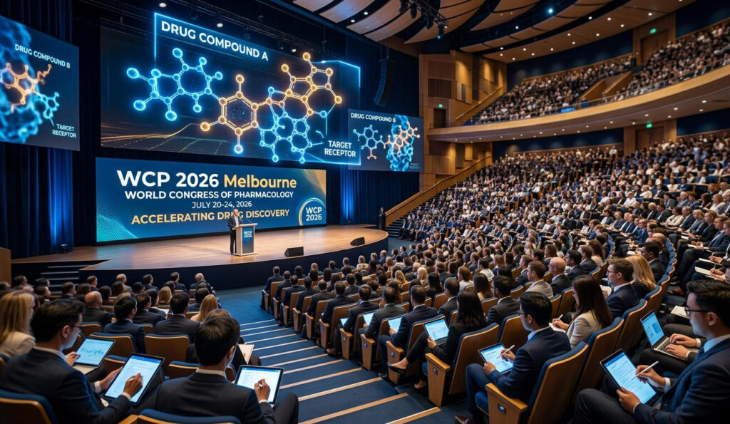 Premier biological conference 2026 WCP Melbourne pharmacology paradigm shift drug development pipeline overview