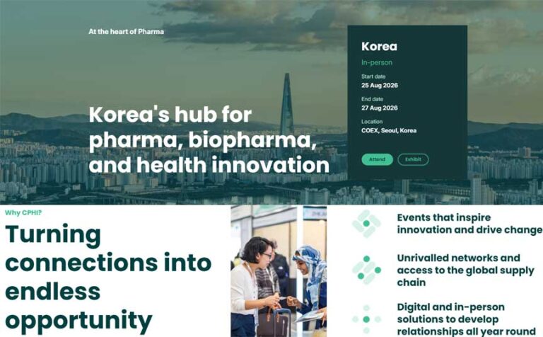 Bio Meeting Guide: CPHI Korea 2026 Drug Commercialization