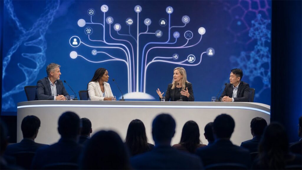 AI healthcare responsibility challenges discussed at biological conference