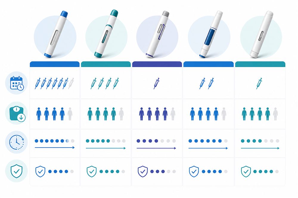 bio europe GLP-1 sustainable product differentiation pipeline comparison chart